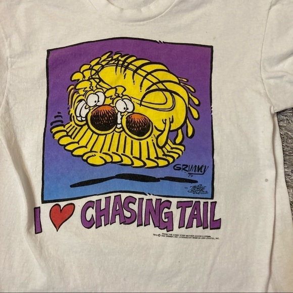 Grimmy I Love Chasing Tail Shirt - Picture 2 of 11